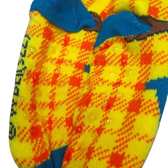 🥳 Free with Purchase- Tasmanian Devil Looney Sherpa Lined Slipper Socks - Picture 5 of 7